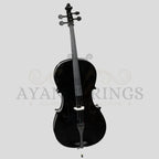 Acoustic Cello 4-4 – Black - Stringed Instruments