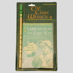Clare Tin Whistles - D - Brass Whistle & Learn to Play Pack