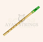 Clare Irish Tin Whistle 2 Part in D Brass Green