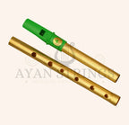 Clare Irish Tin Whistle 2 Part in D Brass Green