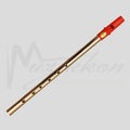 Clare Irish Tin Whistle in D Nickel Red