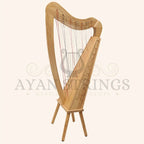 Cross Strung Harp 38 Strings Ashwood - Stringed Instruments