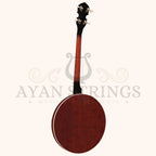 Heartland 4 String Banjo 19 Frets Irish Tenor Banjo Left Handed 24 Bracket With Closed Solid Back - Stringed Instruments