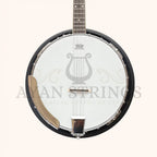 Heartland 4 String Banjo Closed Solid Back 17 Fret 4 String Irish Tenor Banjo Short scale - Stringed Instruments