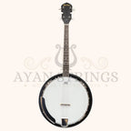Heartland 4 String Banjo Closed Solid Back 17 Fret 4 String Irish Tenor Banjo Short scale - Stringed Instruments
