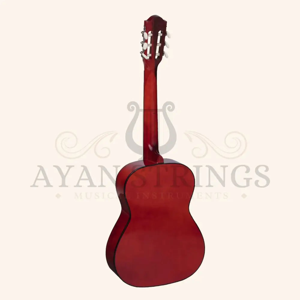 Heartland 4-4 Student Beginners Nylon Classic guitar Burnt Orange - Stringed Instruments