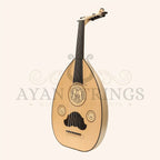 Heartland Arabic Oud 12 Strings Maple - Stringed Instruments