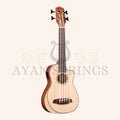 Heartland Baritone Ukulele Bass Acacia With EQ - Stringed Instruments