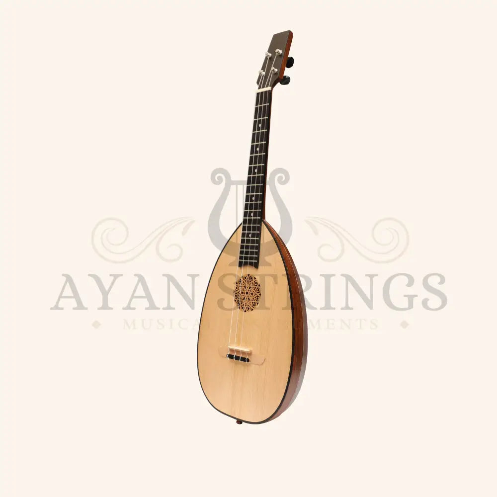 Heartland Baroque Ukulele 4 String Baritone Rosewood - Stringed Instruments