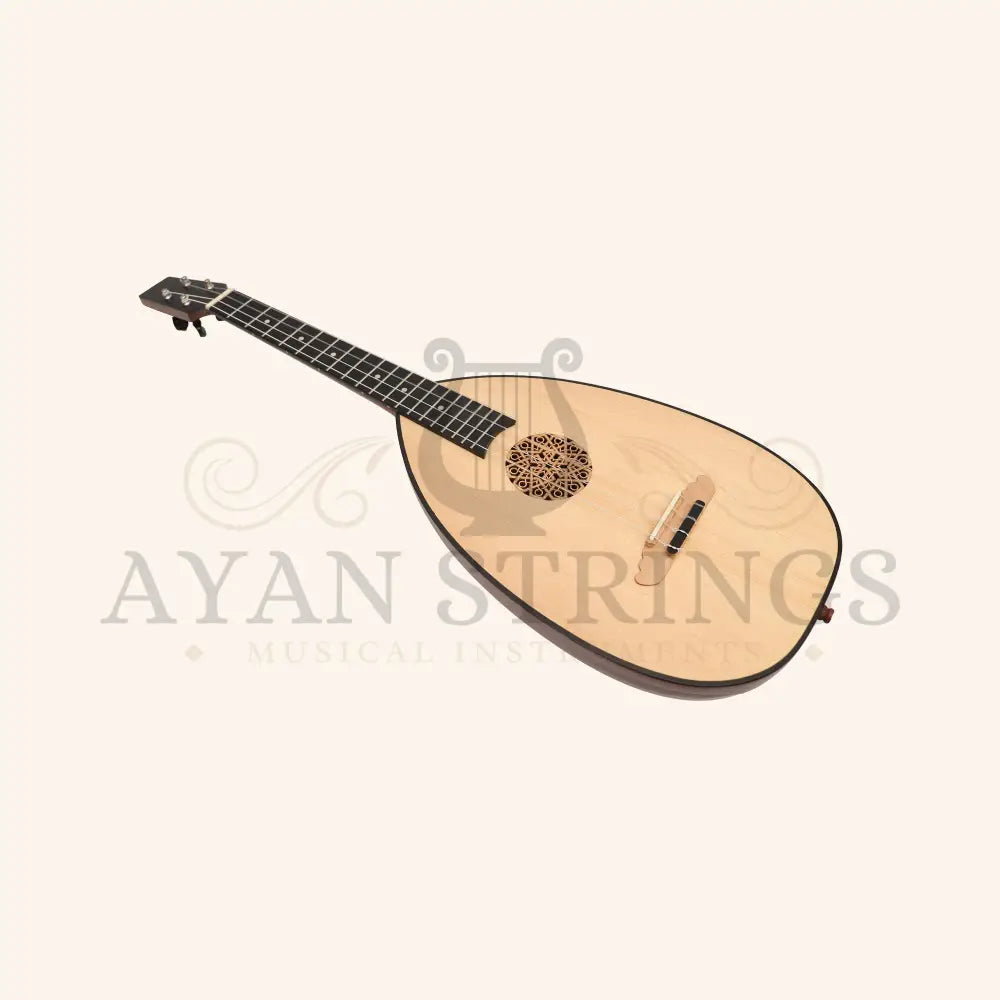 Heartland Baroque Ukulele 4 String Baritone Rosewood - Stringed Instruments