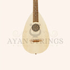 Heartland Baroque Ukulele 4 String Baritone Walnut - Stringed Instruments
