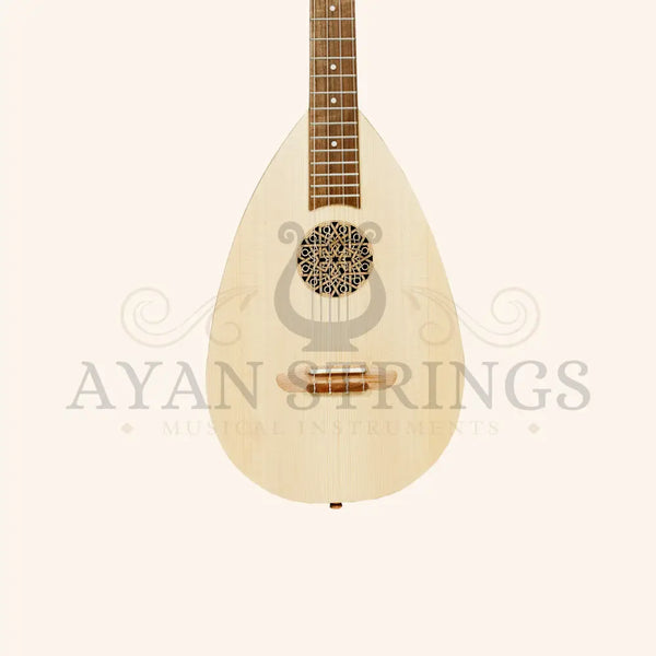 Heartland Baroque Ukulele 4 String Baritone Walnut - Stringed Instruments