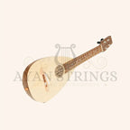 HEARTLAND BAROQUE UKULELE 4 STRING SOPRANO VARIEGATED WALNUT AND LACEWOOD LEFT HANDED - Stringed Instruments