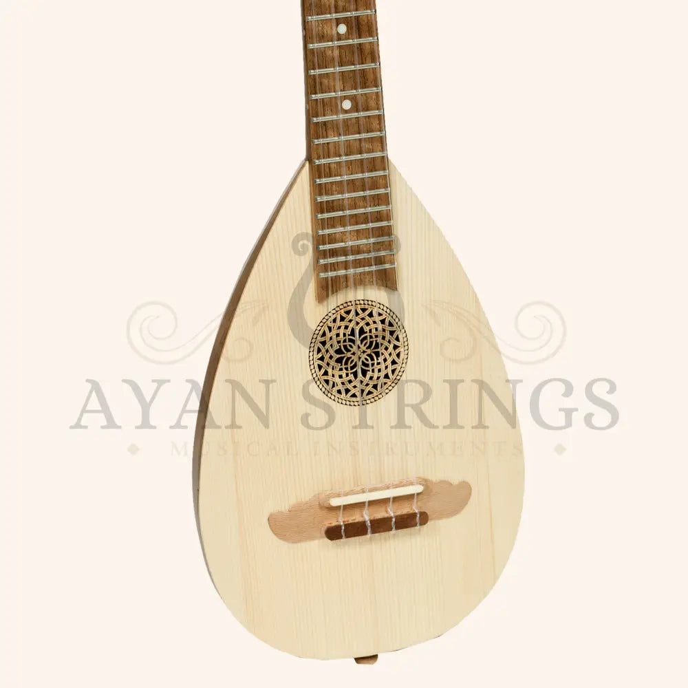 Heartland Baroque Ukulele 4 String Soprano Walnut - Stringed Instruments