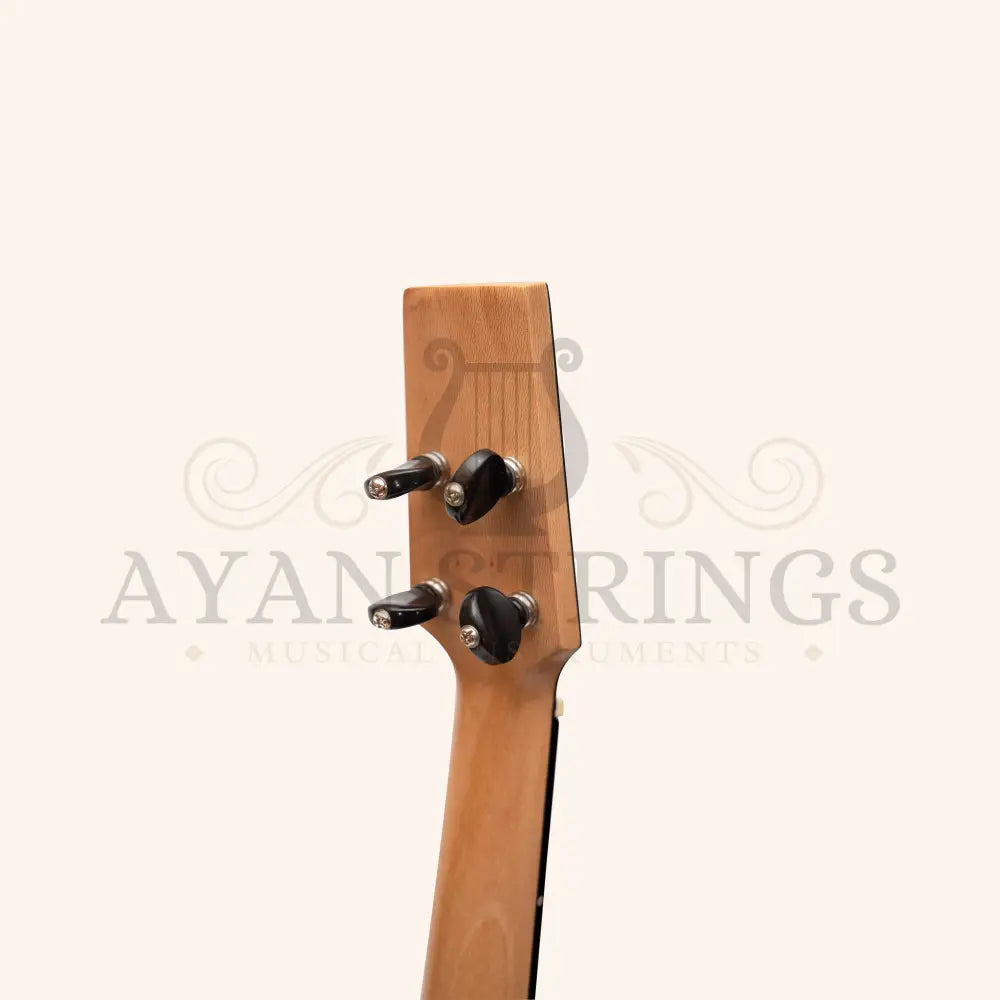 Heartland Baroque Ukulele 4 String Tenor Variegated Walnut and Lacewood - Stringed Instruments