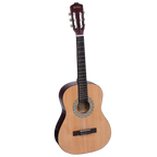 Heartland 3-4 Student Beginners Nylon Classic Guitar Pack Natural Finish