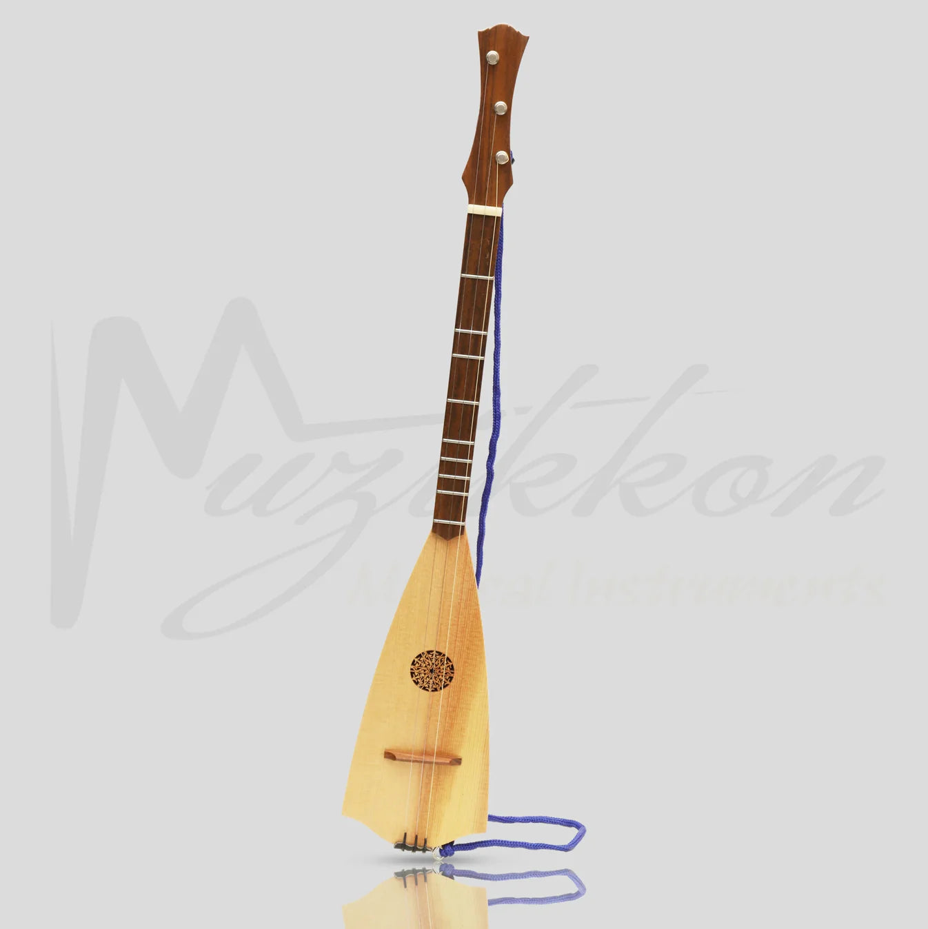 Banjo Heartland Dulcimer, 3 corzi, lemn de dantelă