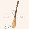 Heartland Dulcimer Banjo 3 Strings Lacewood - Stringed Instruments