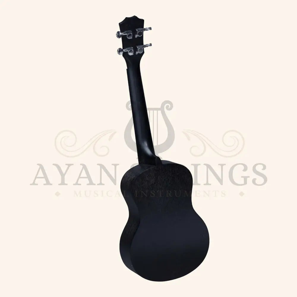 Heartland Festival Concert Ukulele Mahogany Black - Stringed Instruments