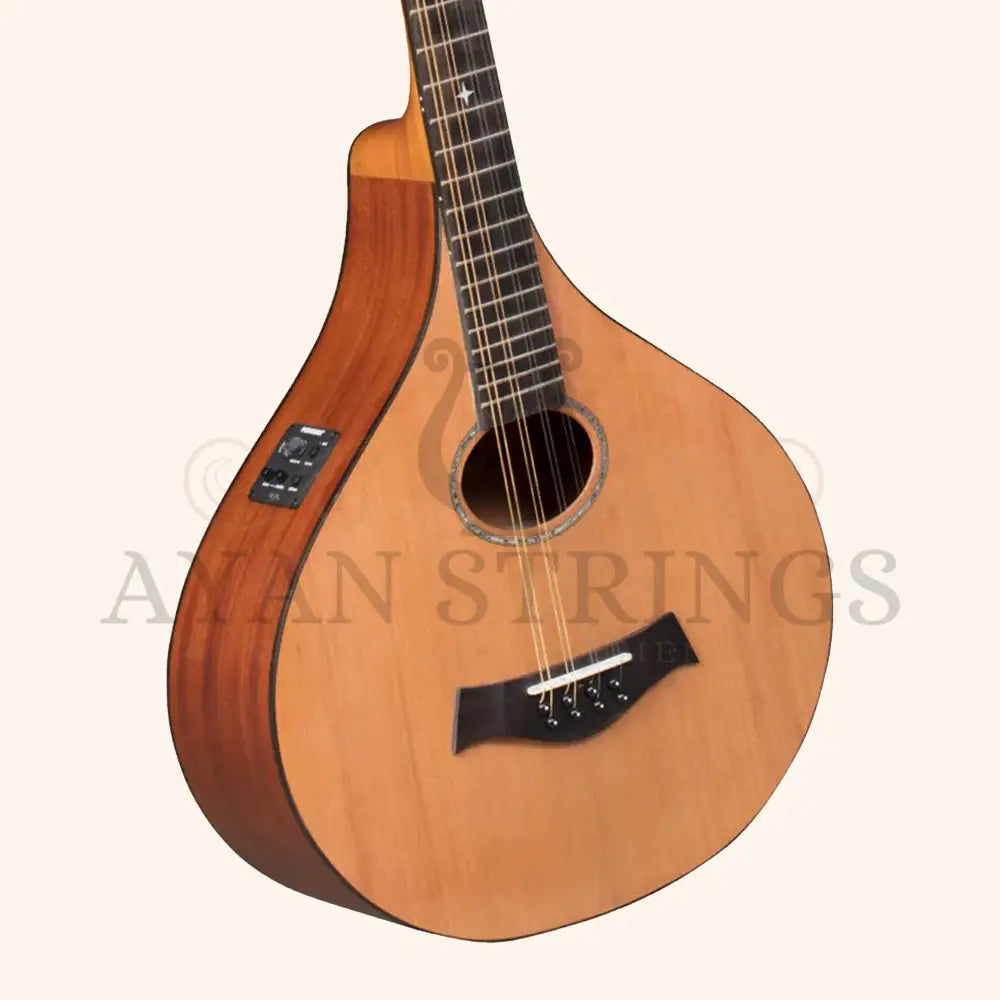 Heartland Irish Bouzouki Deluxe Sapele with EQ Cedar Top - Stringed Instruments