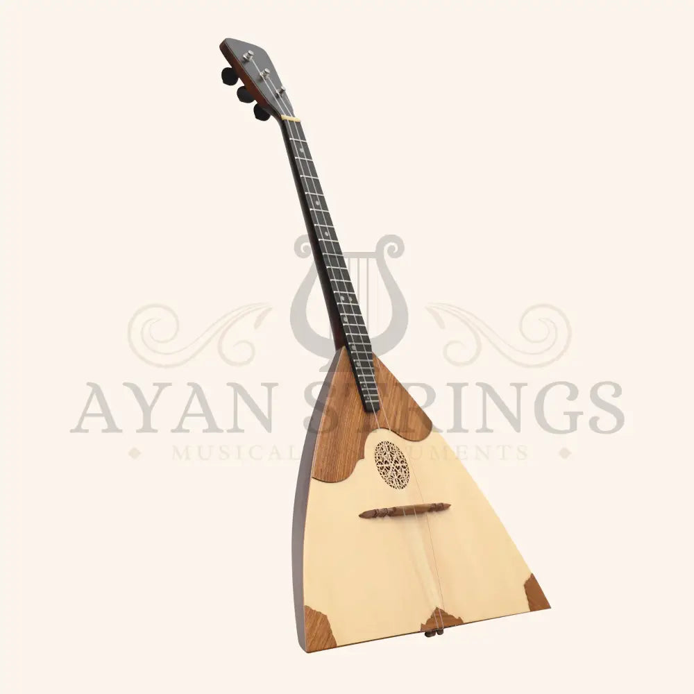 Heartland Russian Prima Balalaika 3 String Left Handed - Walnut/Maple - Stringed Instruments
