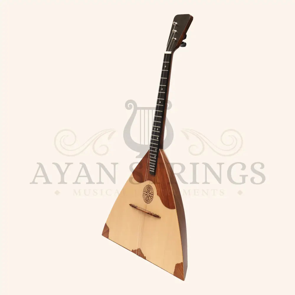 Heartland Russian Prima Balalaika 3 String Right Handed - Rosewood/Lacewood - Stringed Instruments