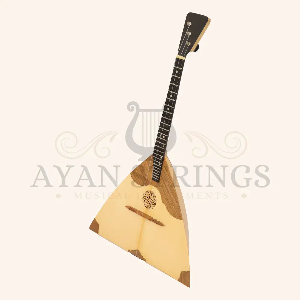Heartland Russian Prima Balalaika 3 String Right Handed - Walnut/Lacewood - Stringed Instruments