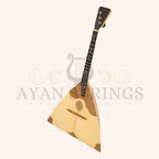 Heartland Russian Prima Balalaika 3 String Right Handed - Walnut/Lacewood - Stringed Instruments