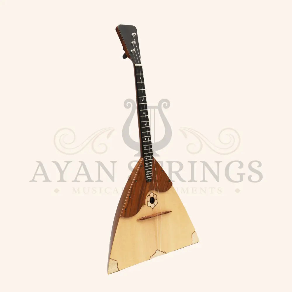 Heartland Russian Prima Balalaika Deluxe 3 String Left Handed - Rosewood - Stringed Instruments