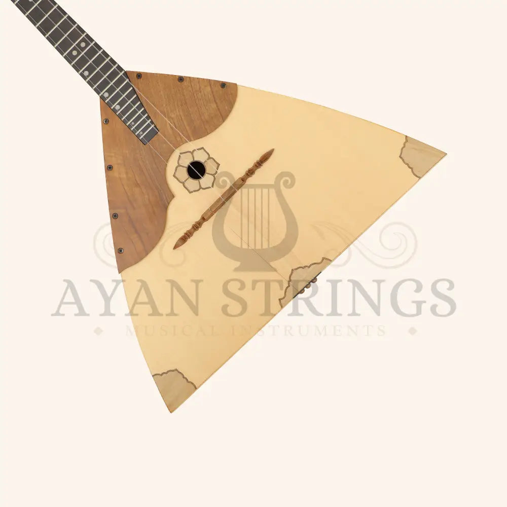 Heartland Russian Prima Balalaika Deluxe 3 String Left Handed - Stringed Instruments