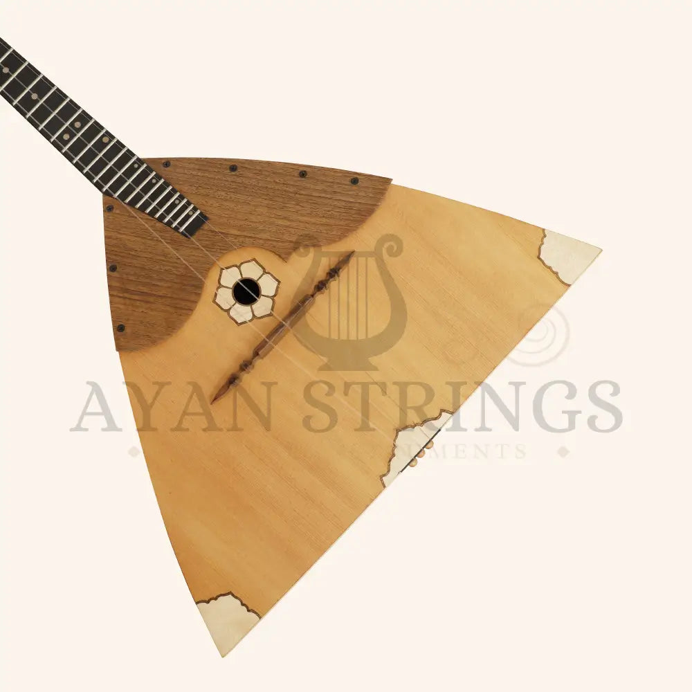 Heartland Russian Prima Balalaika Deluxe 3 String Right Handed - Stringed Instruments