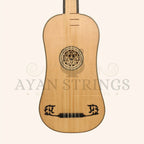 Heartland Sellas Baroque Guitar 5 Course Lacewood - Stringed Instruments
