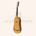 Heartland Sellas Baroque Guitar 5 Course Left Hand Variegated Walnut Rosewood - Stringed Instruments