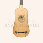 Heartland Sellas Baroque Guitar 5 Course Variegated Walnut Ebony - Stringed Instruments