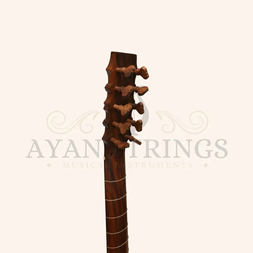 Heartland Sellas Baroque Guitar 5 Course Variegated Walnut Rosewood - Stringed Instruments