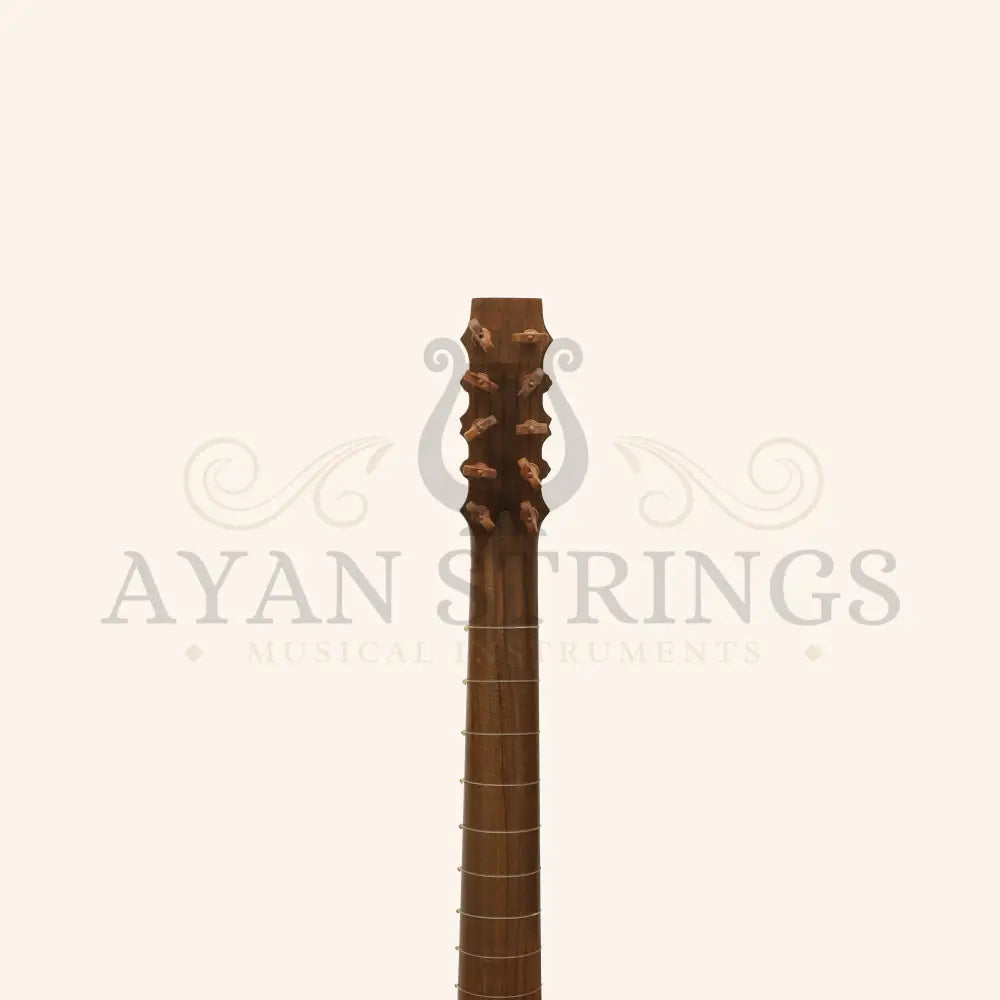 Heartland Sellas Baroque Guitar 5 Course Walnut Left Hand - Stringed Instruments