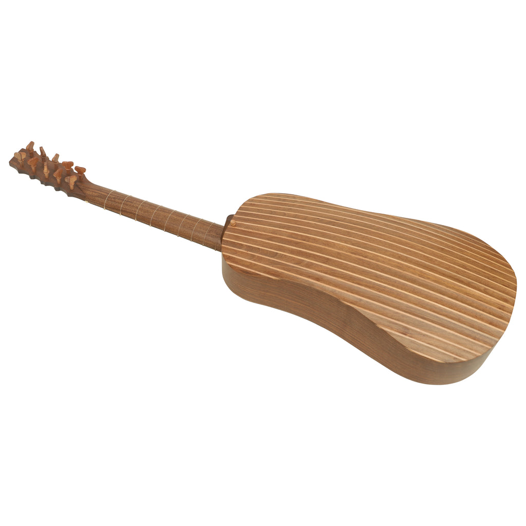 Heartland Sellas Baroque Guitar, 5 Course Walnut Left Hand