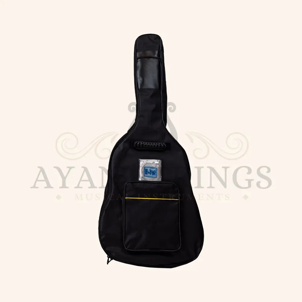 Heartland Spirit Dreadnought Steel String Guitar Kit Black - Stringed Instruments