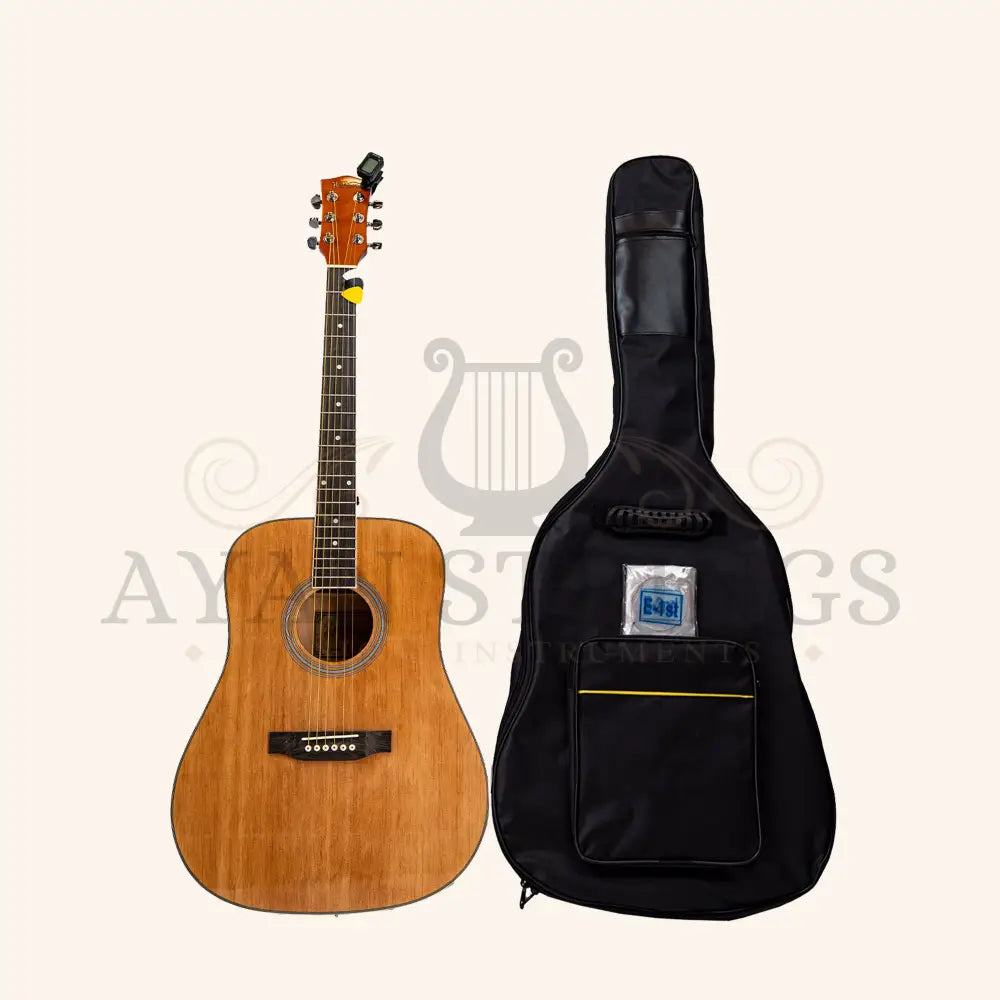 Heartland Spirit Dreadnought Steel String Guitar Kit Natural - Stringed Instruments
