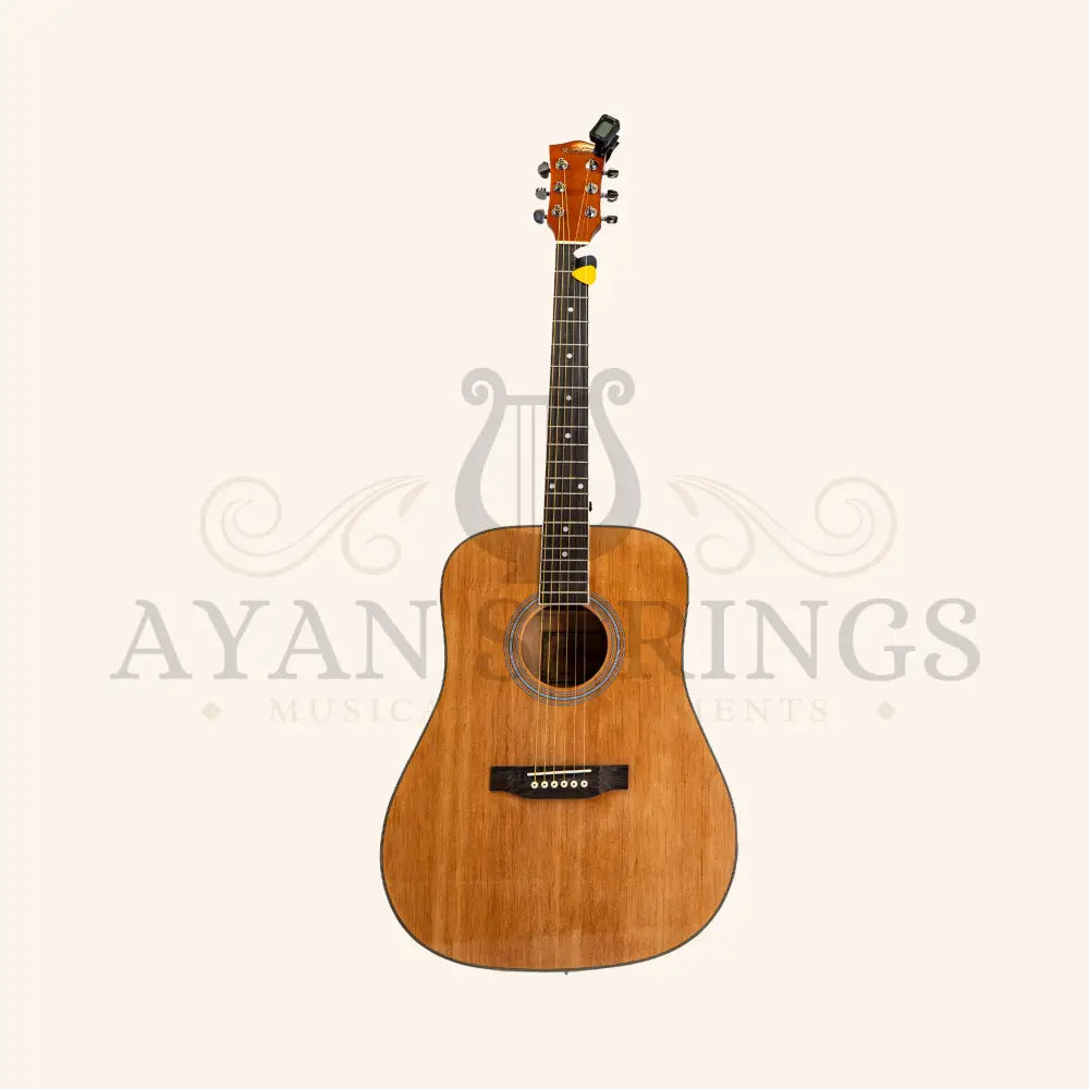 Heartland Spirit Dreadnought Steel String Guitar Kit Natural - Stringed Instruments