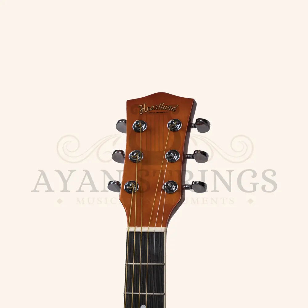 Heartland Spirit Dreadnought Steel String Guitar Kit Sunburst - Stringed Instruments
