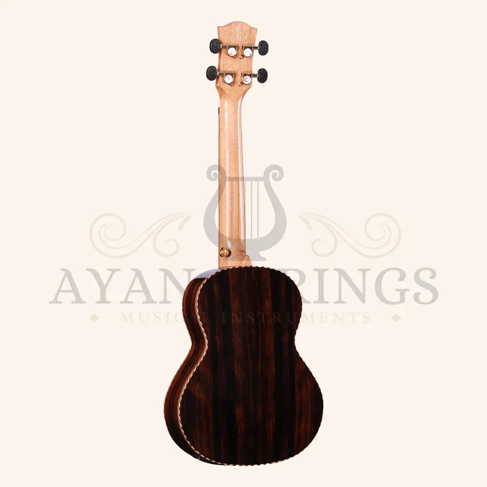 Heartland Tenor Ukulele Ebony with EQ - Stringed Instruments