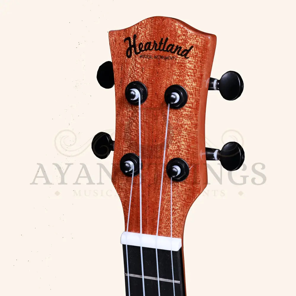 Heartland Tenor Ukulele Mahogany with EQ - Stringed Instruments