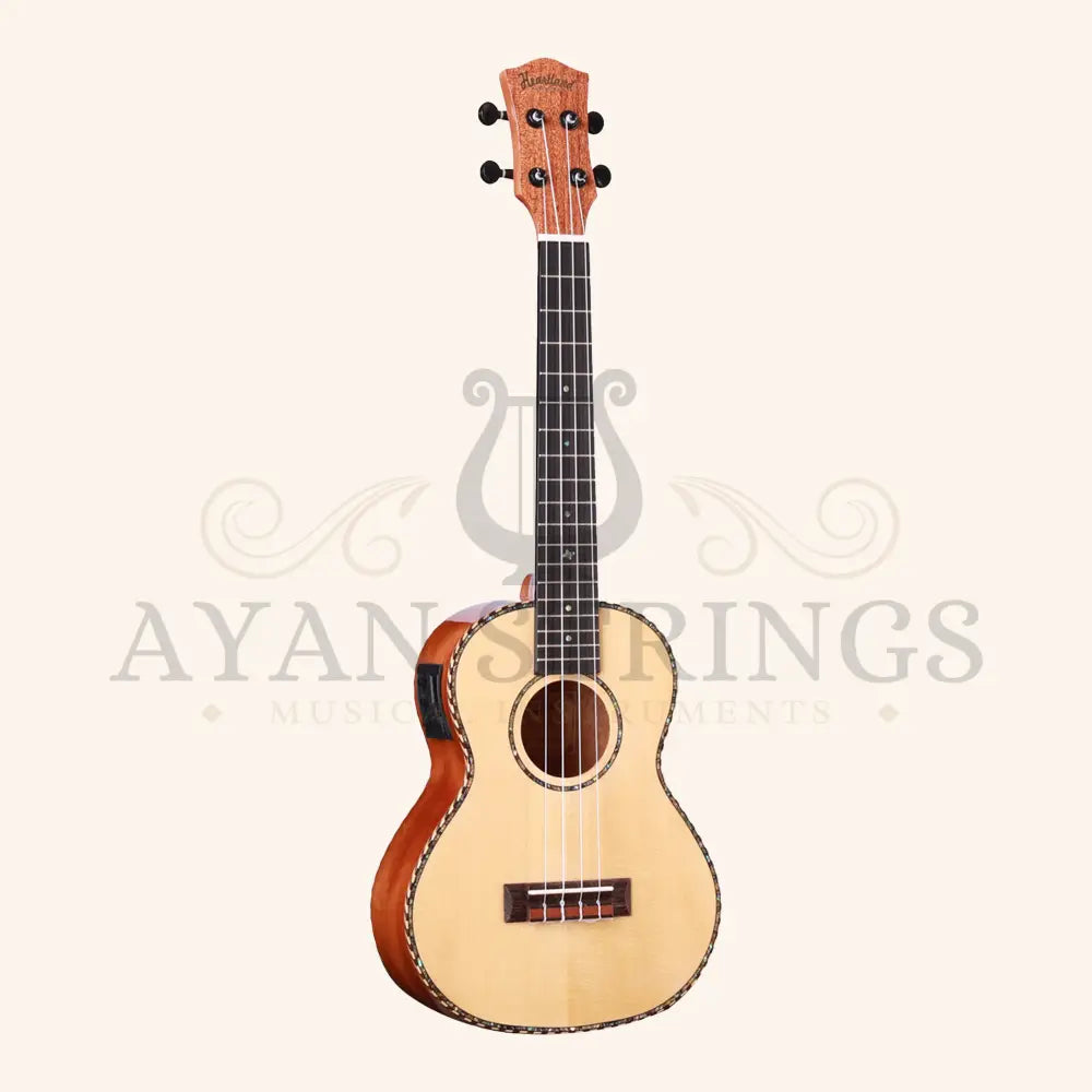 Heartland Tenor Ukulele Mahogany with EQ - Stringed Instruments