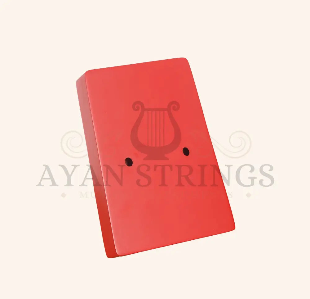 Heartland Thumb Piano African Kalimba Mbira Red
