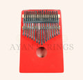 Heartland Thumb Piano African Kalimba Mbira Red