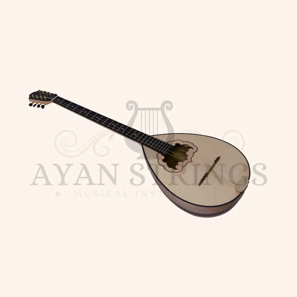 Heartland Traditional Greek Bouzouki variegated Maple Walnut - Stringed Instruments