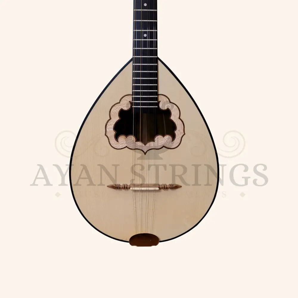 Heartland Traditional Greek Bouzouki variegated Maple Walnut - Stringed Instruments