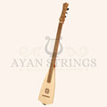 Heartland Trail Dulcimer Banjo 4 String Lacewood - Stringed Instruments