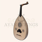 Heartland Turkish Oud 11 Strings Variegated Lacewood Walnut - Stringed Instruments